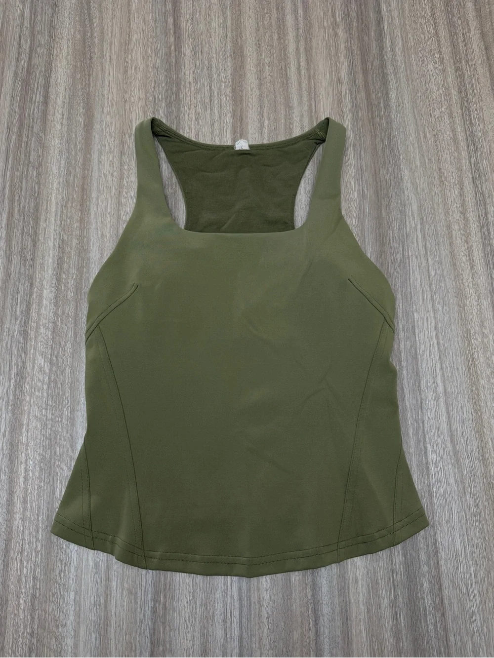 Lululemon Instill Tank Top Size 4 in Bronze Green